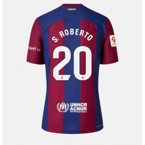 Barcelona Sergi Roberto #20 Domaci Dres za Ženska 2023-24 Kratak Rukavima